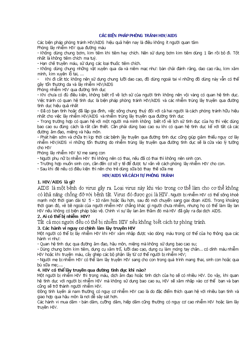 image for page Tư liệu HIV