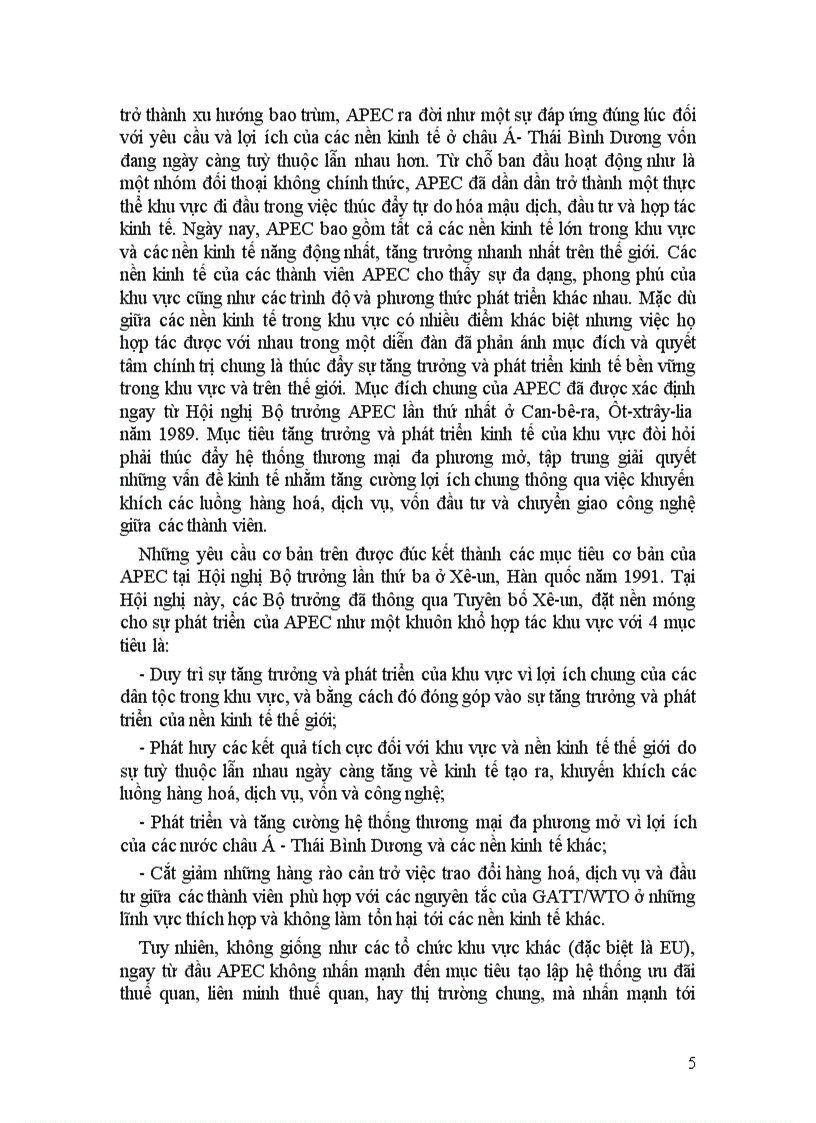 image for page Tư liệu về APEC