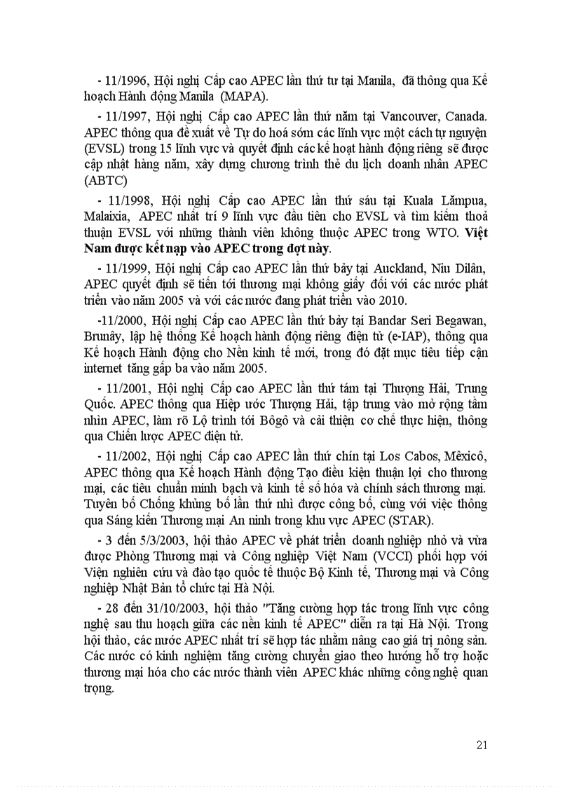 image for page Tư liệu về APEC
