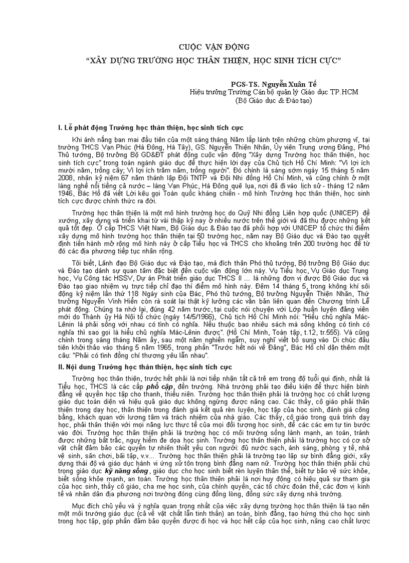 image for page Tư liệu về trường học thân thiện