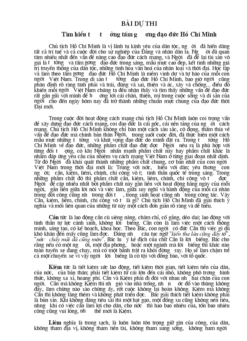 image for page Tu tuong ho chi minh ve can kiem liem chinh