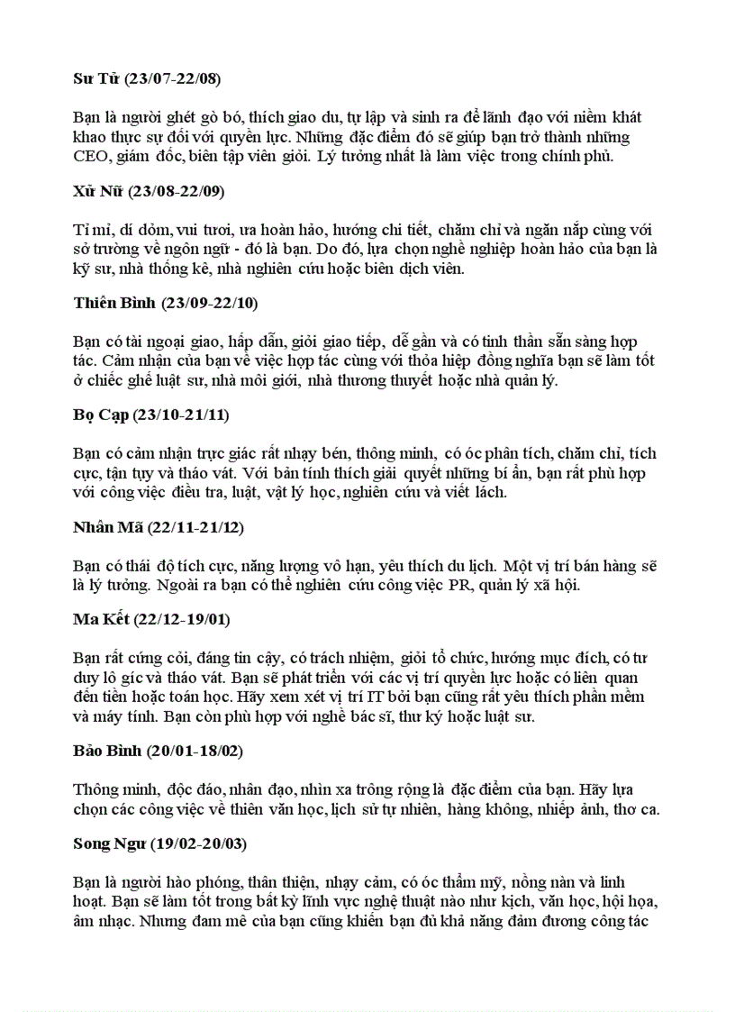 image for page Tuổ bạn hợp nghề gì