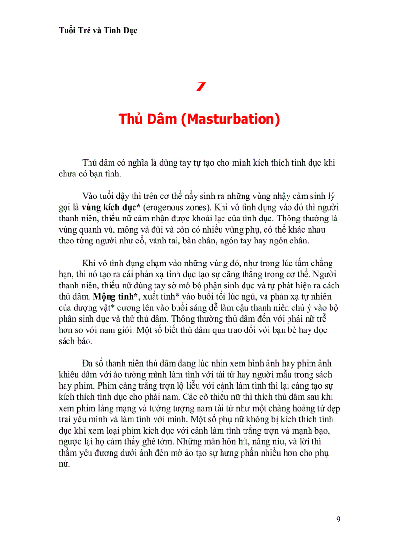 image for page Tuổi trẻ và tình dục