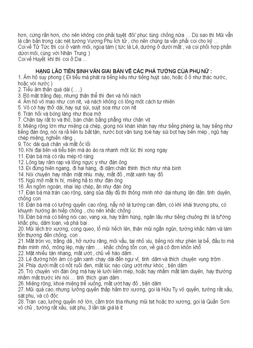 image for page TƯỚNG PHỤ NỮ xem thi biet