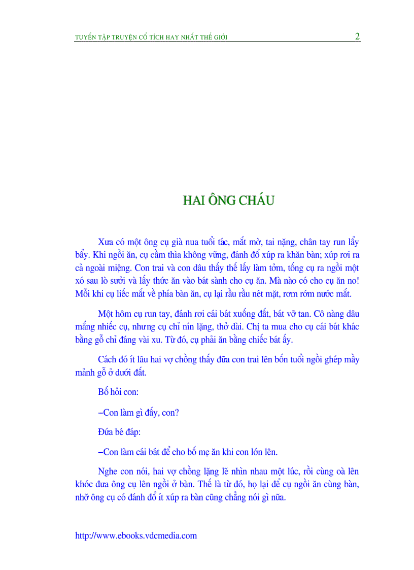 image for page Tuyển tập truyện cổ tích hay nhất thế giới phần 6