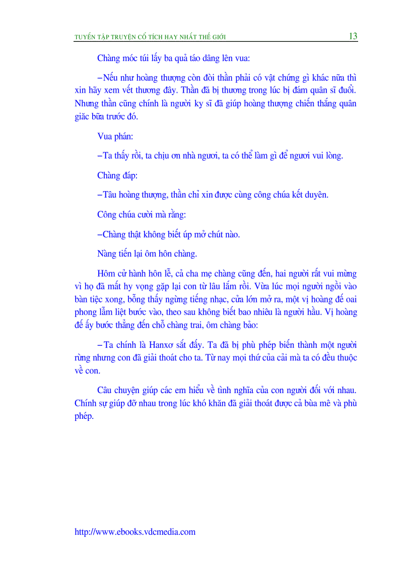 image for page Tuyển tập truyện cổ tích hay nhất thế giới phần 6