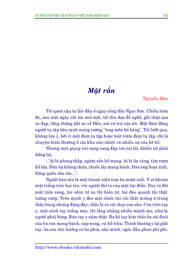 image for page Tuyển tập truyện ngắn VN hiện đại