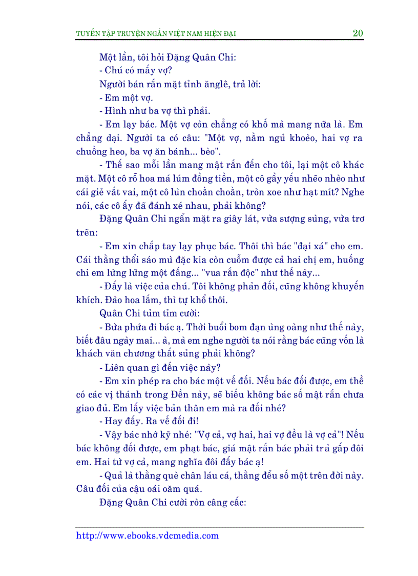 image for page Tuyển tập truyện ngắn VN hiện đại