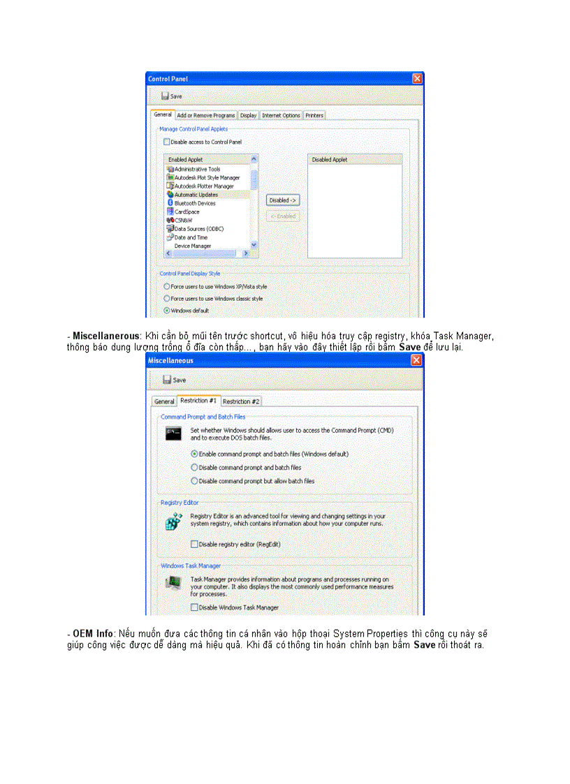 image for page TweakNow Powerpack 2009 Tối ưu hóa máy tính miễn phí