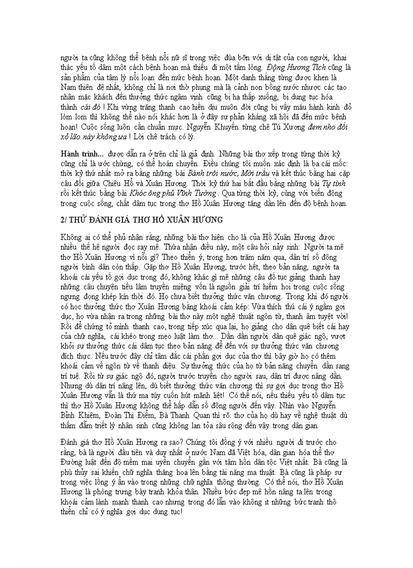 image for page Tự tình Hồ Xuân Hương 1