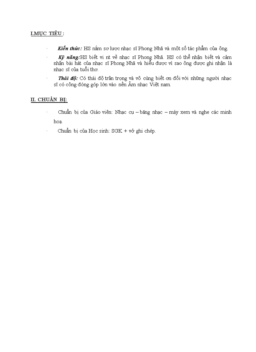 image for page Ứng dụng CNTT vào dạy môn nhạc