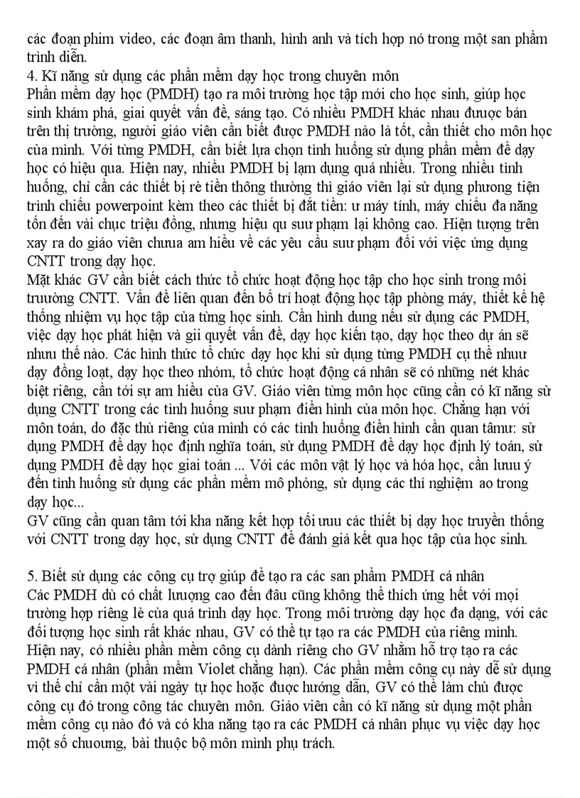 image for page Ứng dụng công nghệ thông tin vào giảng dạy