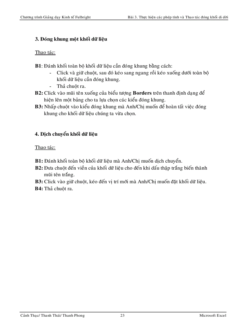 image for page Ứng dụng MS EXCELL trong kinh tế