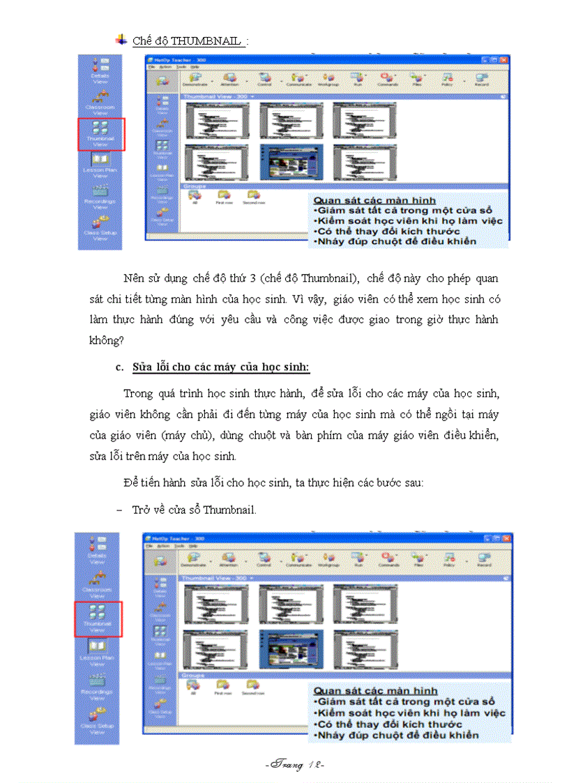 image for page Ứng dụng phần mềm netop school vào quản lý và giảng dạy thực hành môn tin học 12 trên phòng máy
