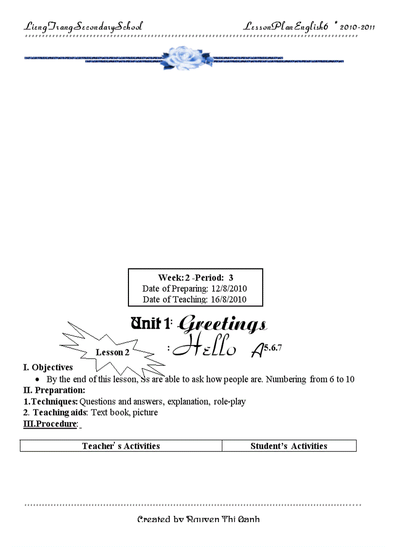 image for page Unit2 tiet 1