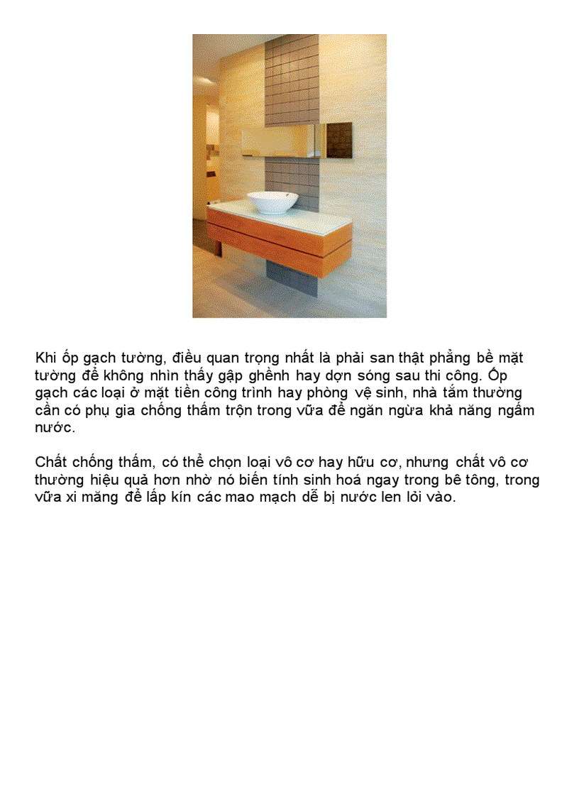 image for page Vài lưu ý khi ốp lát