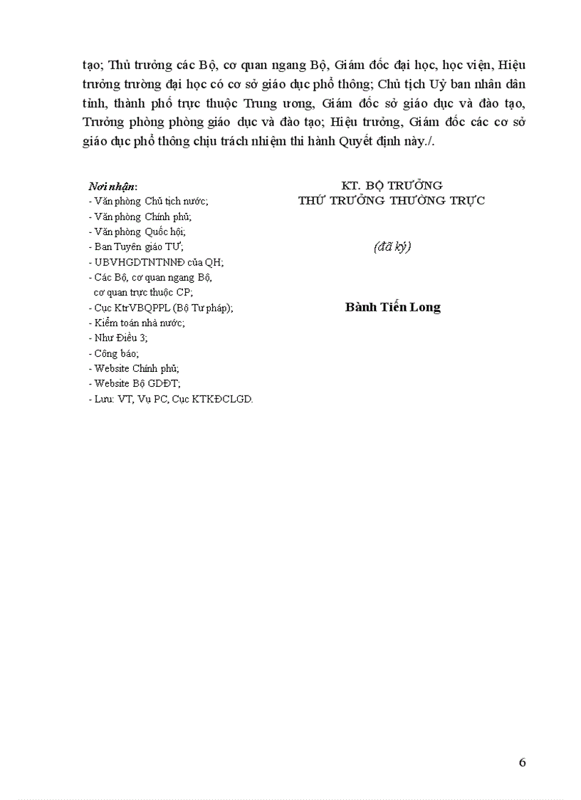 image for page Văn bản chỉ đạo Tự đánh giá GDPT