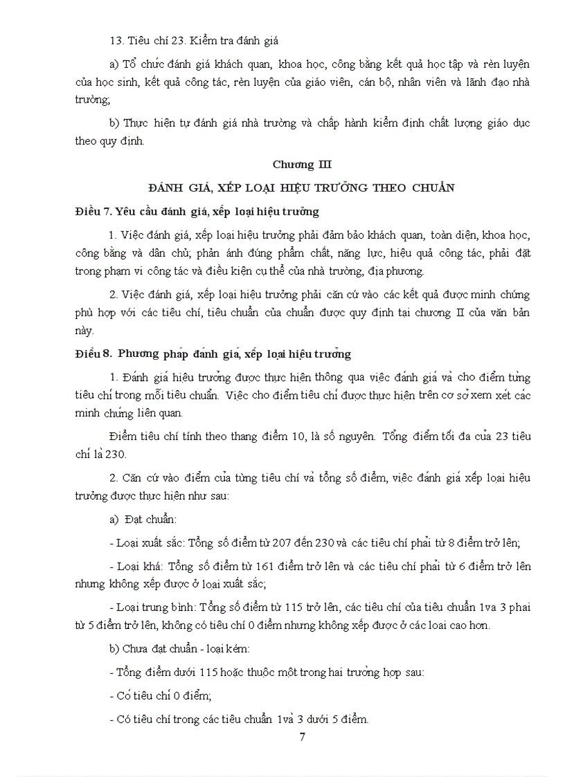 image for page Van ban danh gia29 2009 TT BGDĐT