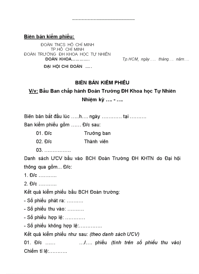 image for page Văn bản ĐH Chi đoàn