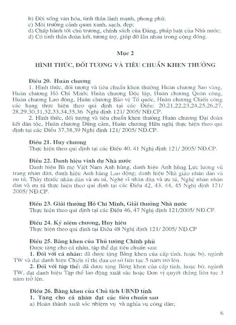 image for page Văn bản hướng dẫn công tác thi đua khen thưởng
