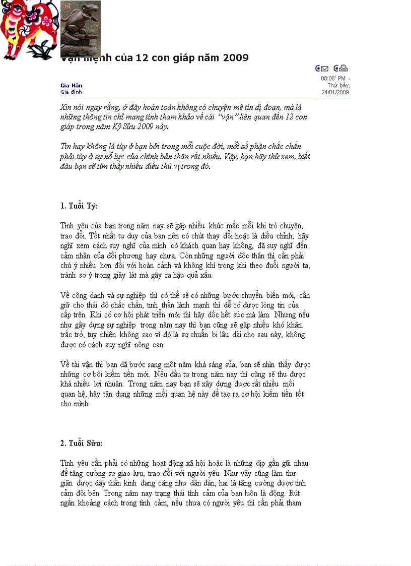 image for page Vận mệnh 12 con giáp