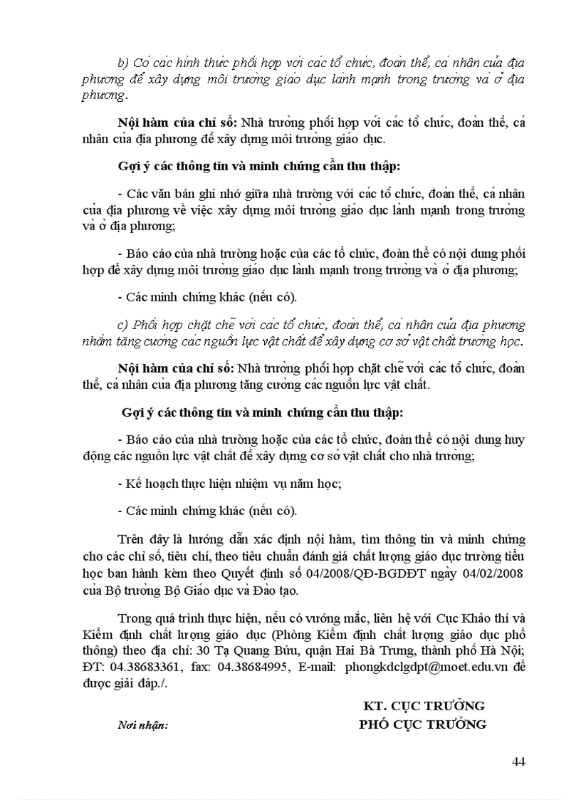 image for page VB của Bộ HD mới Về KĐCL