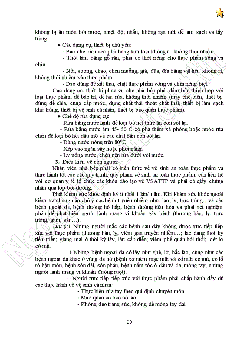 image for page Vệ sinh an toàn thực phẩm Bảo quản thực phẩm