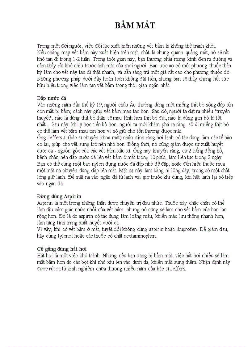 image for page Vến đề bầm mắt