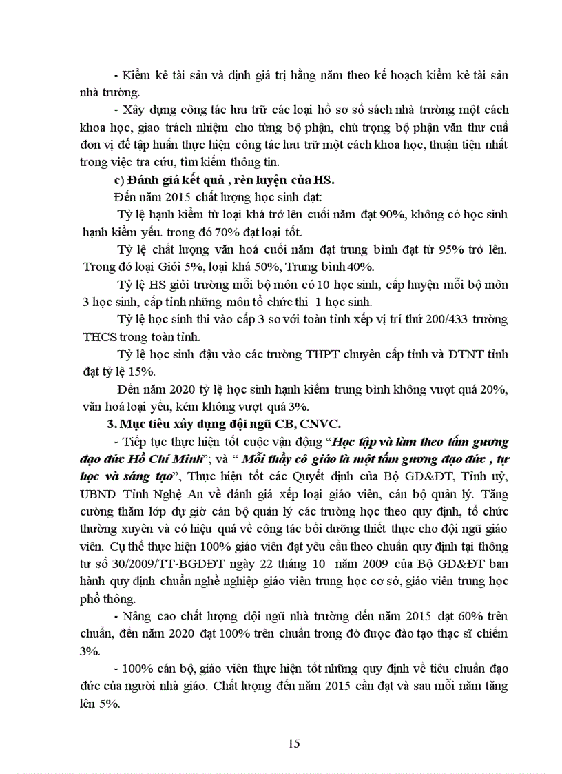 image for page Viết chiến lược tầm nhìn và KĐCL 2011 2012