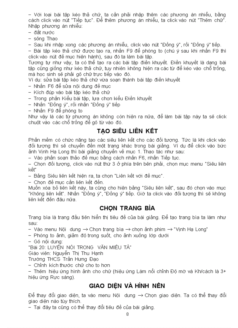 image for page Violet Hướng dẫn sử dụng