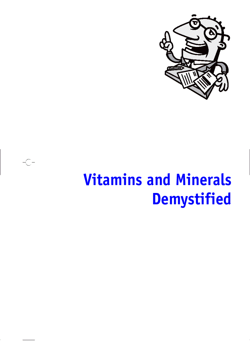 Vitamin and natural