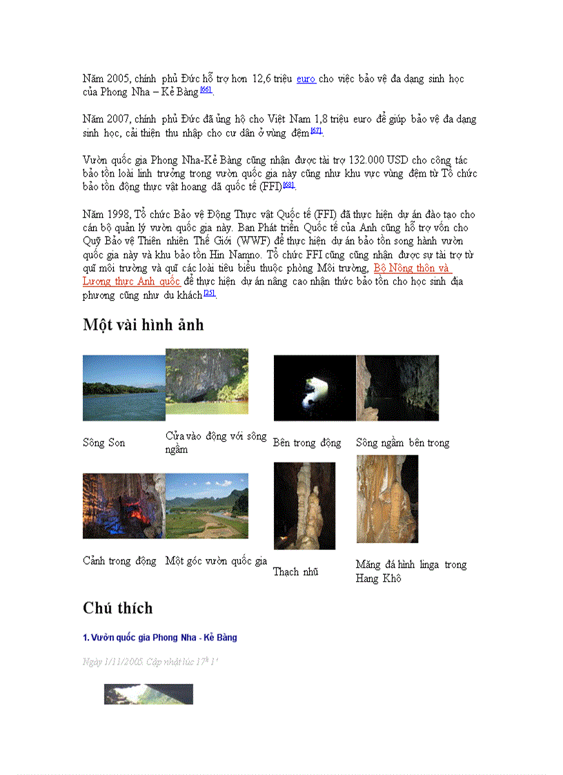 image for page Vườn quốc gia Phong Nha Kẻ Bàng