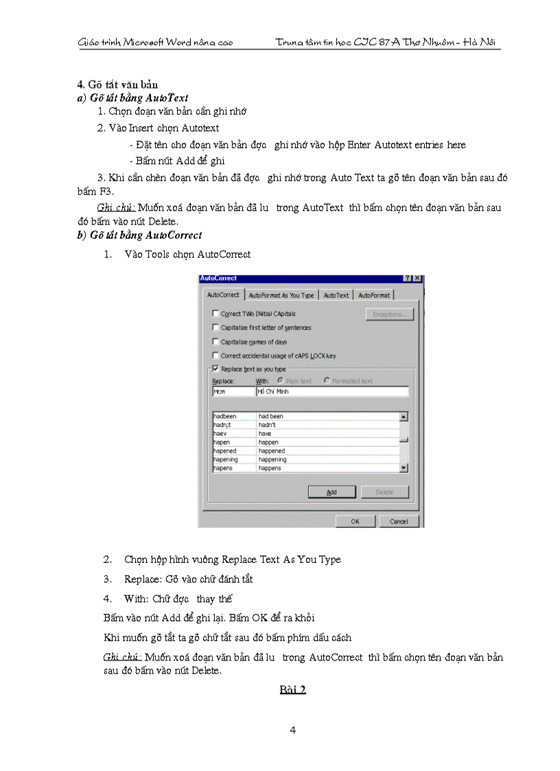 image for page Word nâng cao