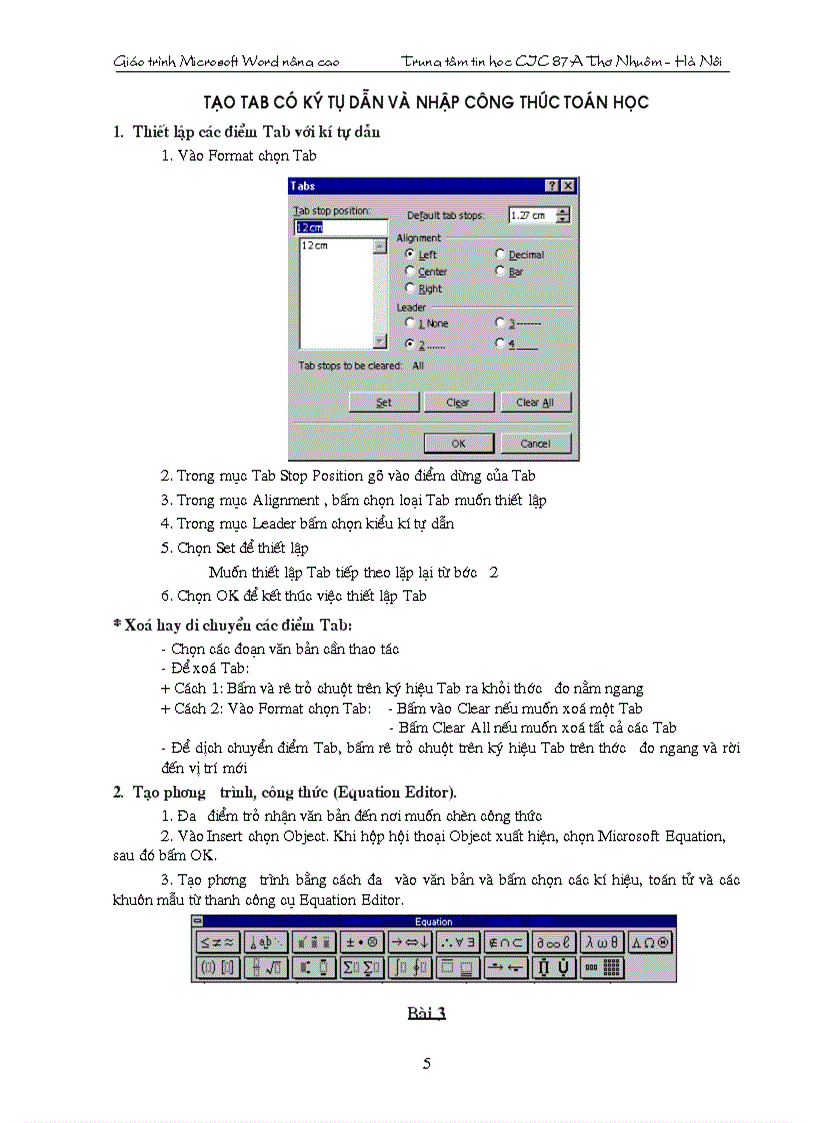 image for page Word nâng cao