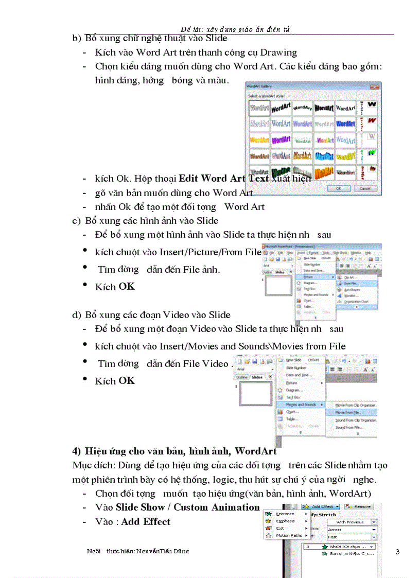 image for page Xay dung giao an dien tu