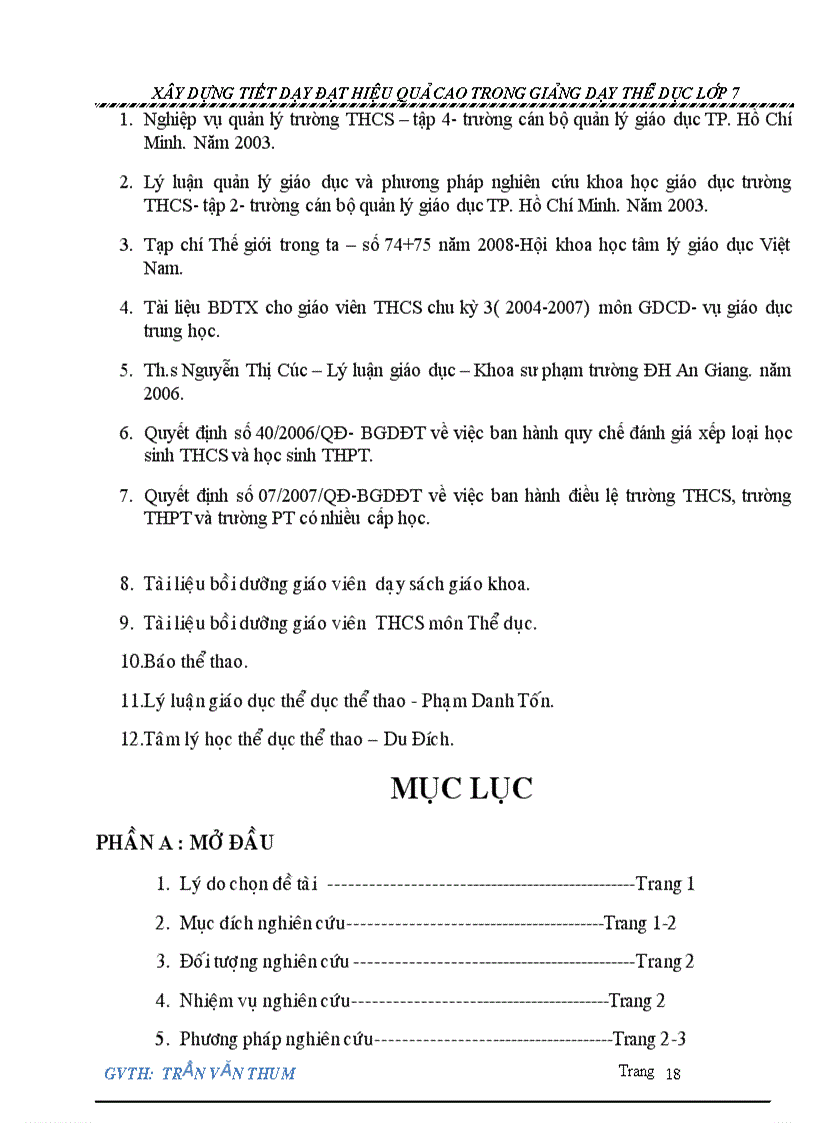 image for page Xay dung tiet day dat hieu qua