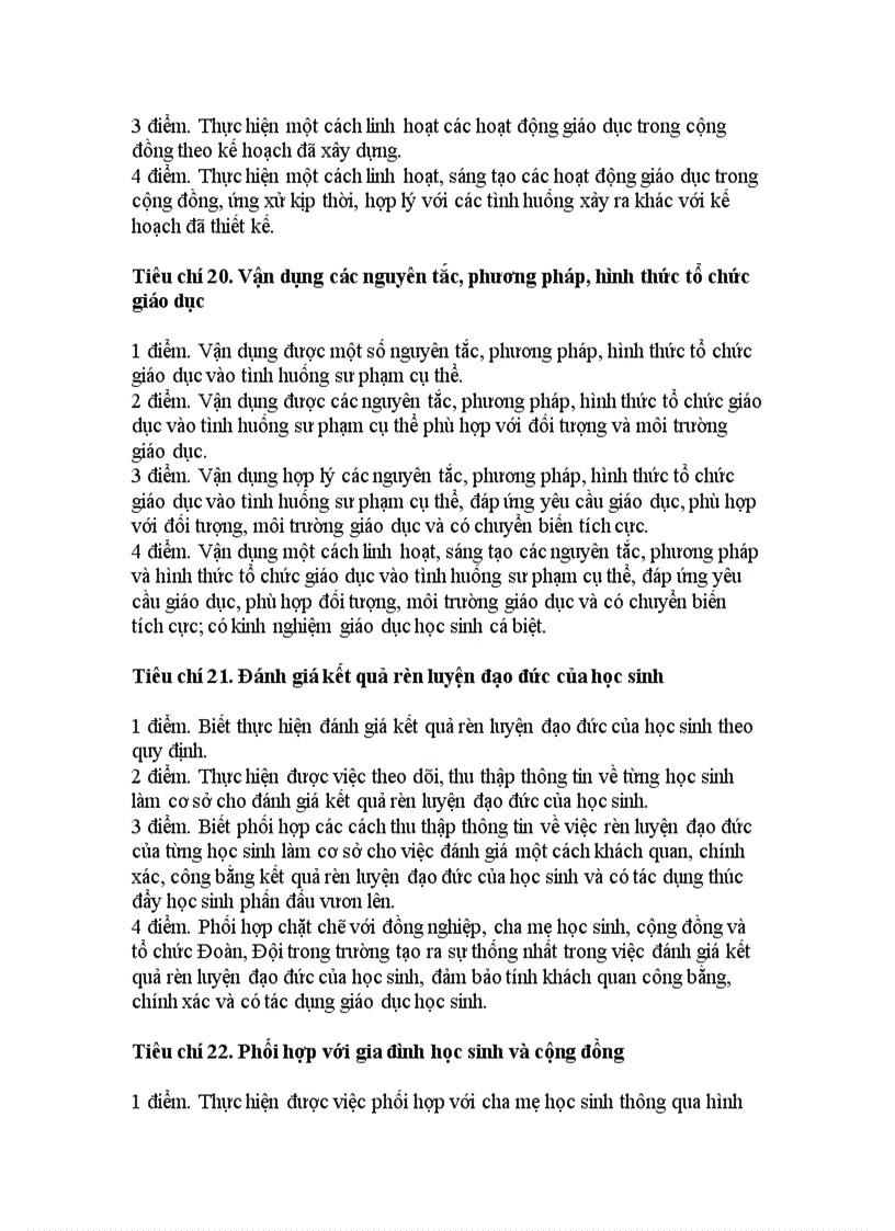 image for page Xếp loại đánh giá GV theo chuẩn