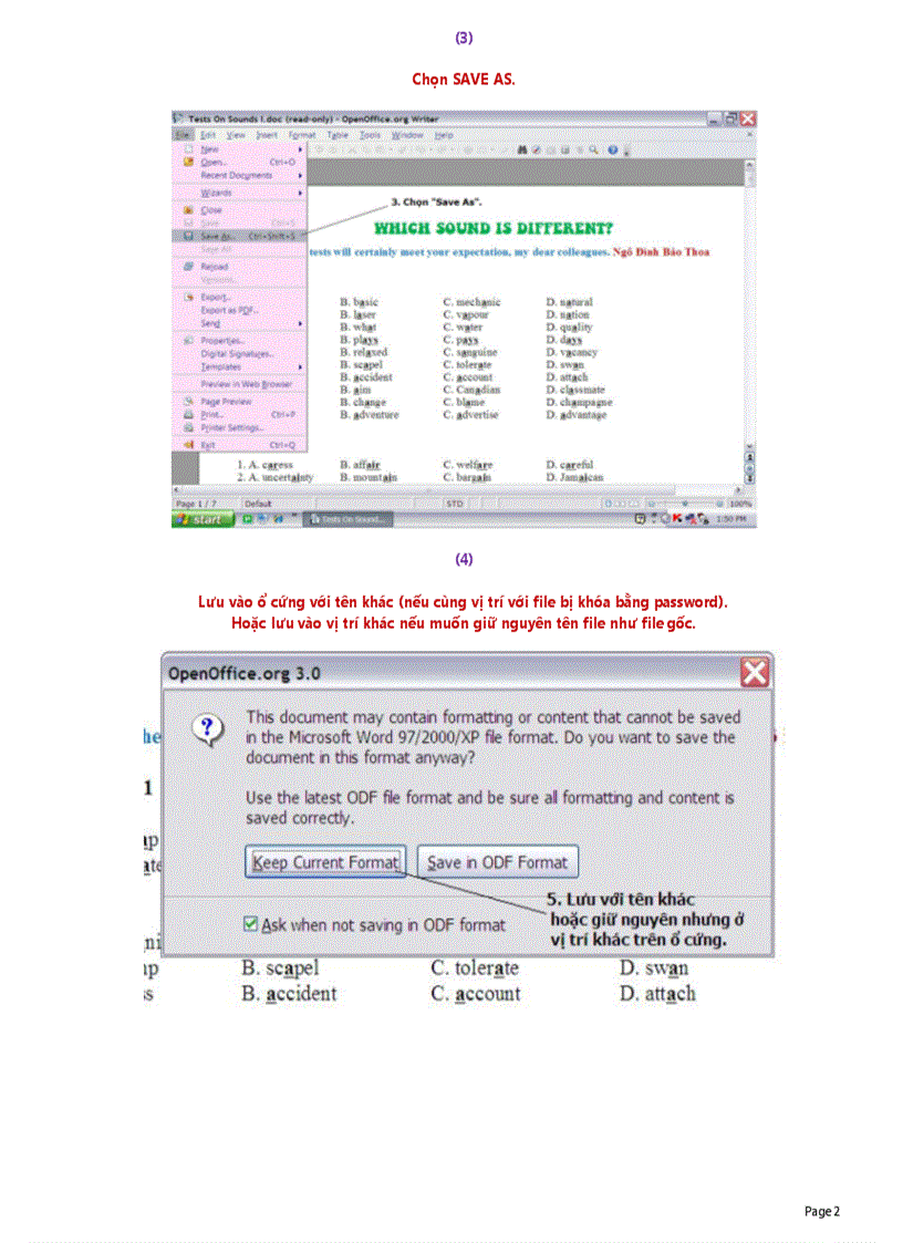Xóa Password Trong Word 2003 2007