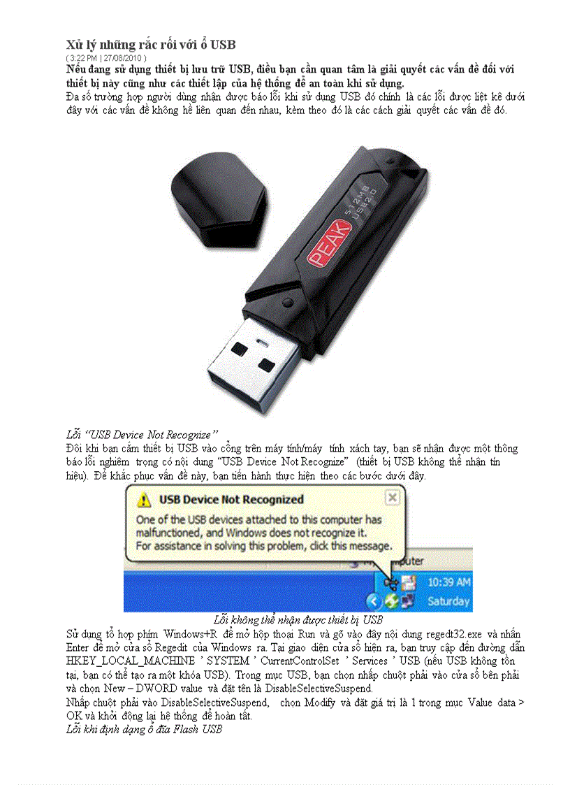 Xu ly rac roi USB