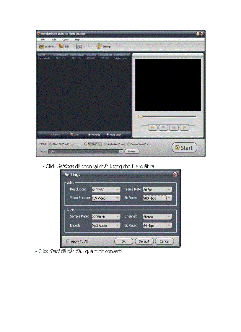 image for page Xử lý việc mất hình khi chèn video vào VIOLET