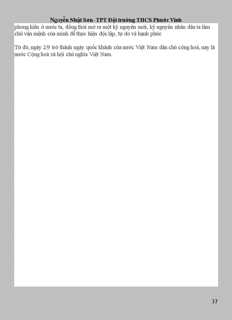 image for page Ý nghĩa các ngày chủ điểm