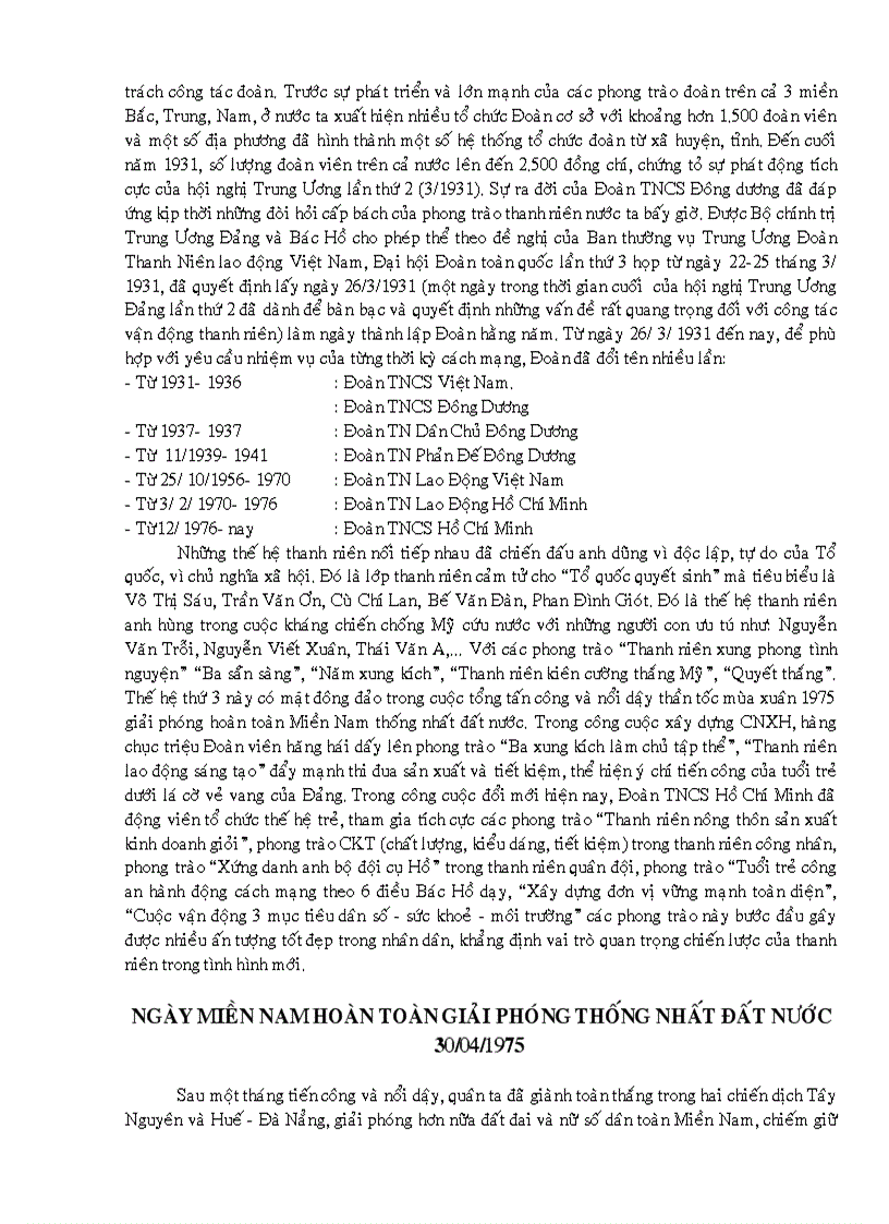 image for page Ý nghĩa các ngày lễ lớn