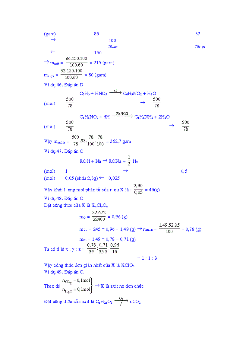 image for page 8 Dạng bài tập vận dụng làm bài tập trắc nghiệm Hóa Học
