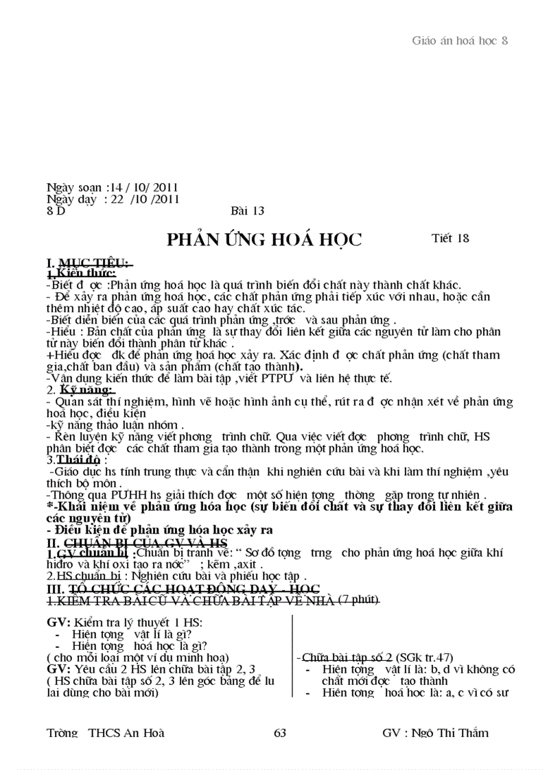 image for page Bai 15 PTHH hoa 8