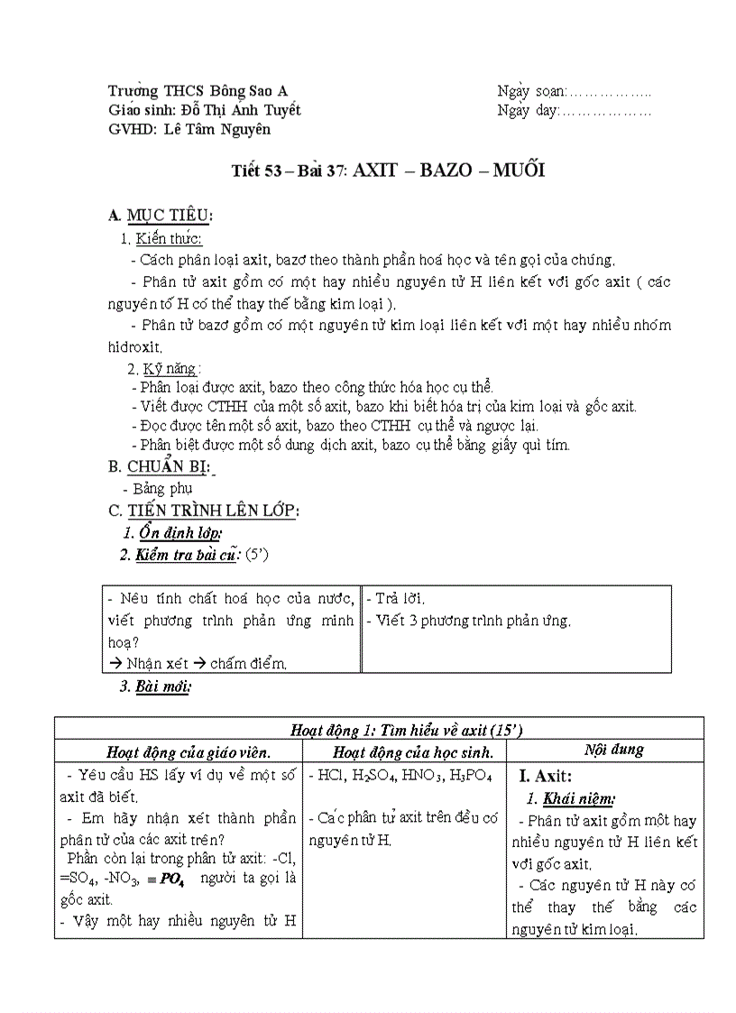 image for page Bài 36 Axit Bazo Muoi