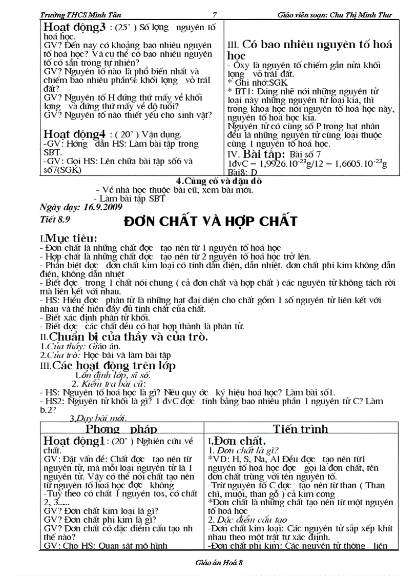 image for page Bài soạn hóa 8 rất hay