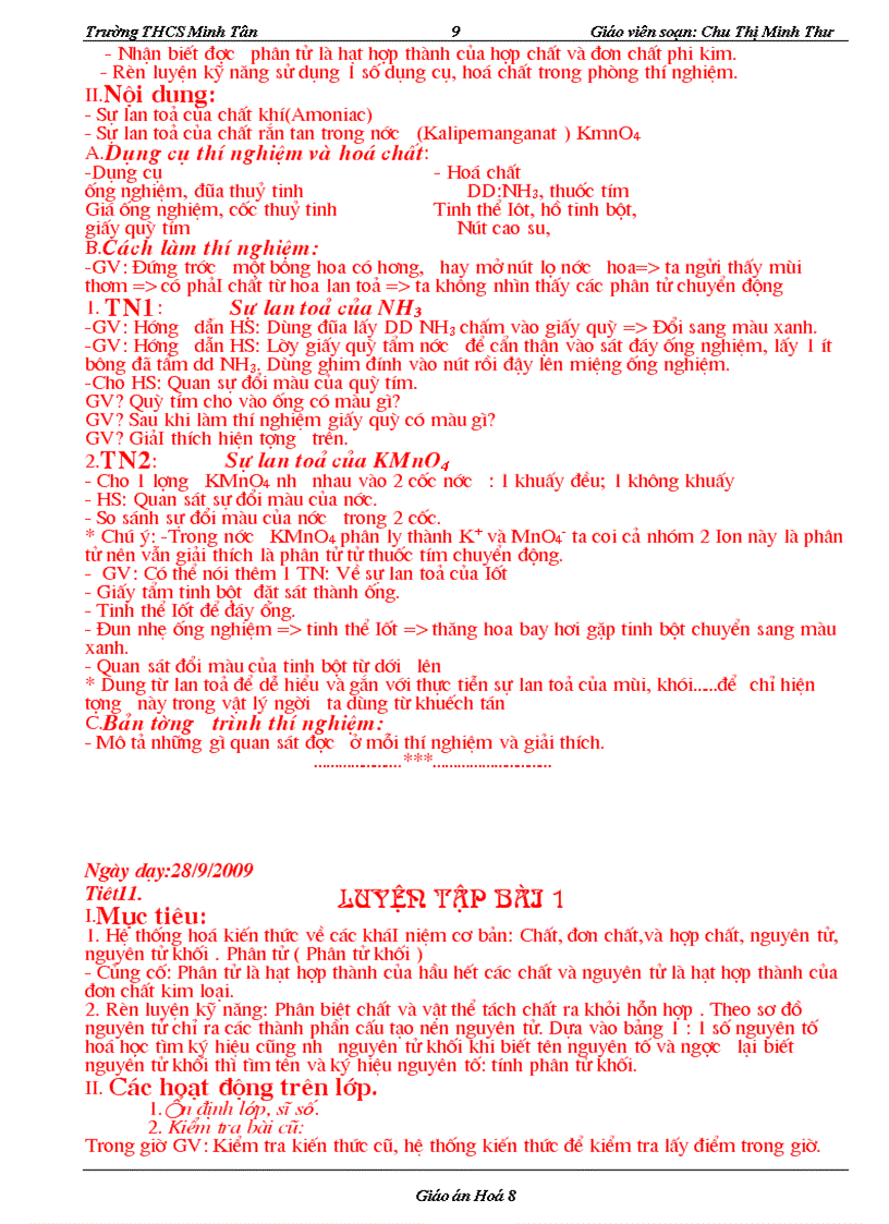 image for page Bài soạn hóa 8 rất hay