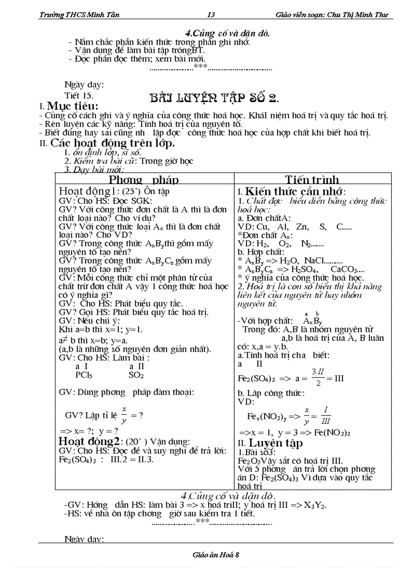 image for page Bài soạn hóa 8 rất hay