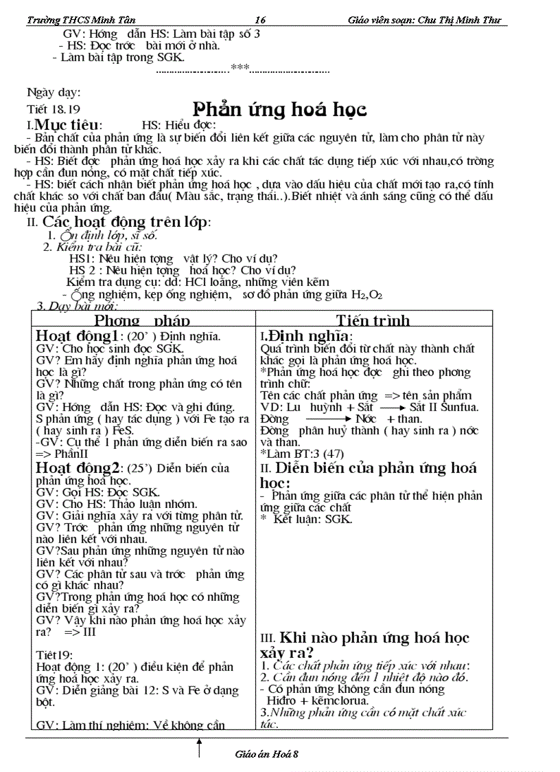 image for page Bài soạn hóa 8 rất hay