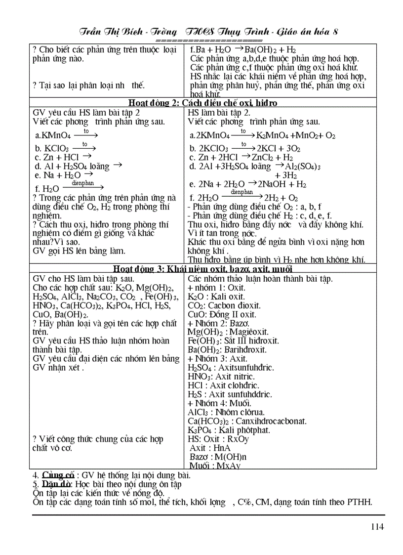 image for page Bài soạn hóa 8